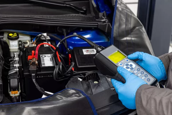 Battery check and replacement